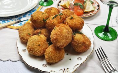 New Lobster Recipes:  Lobster Croquetas