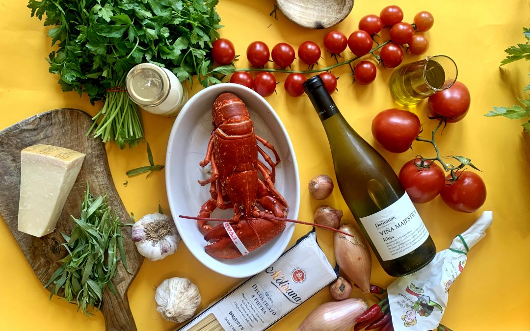 How to cook Lobster Spaghetti.